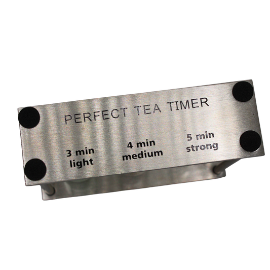 Temporizador de té de reloj de arena