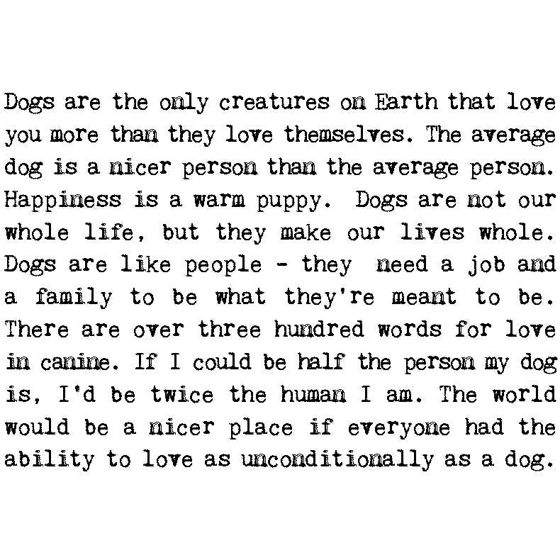 Dog Lover Card