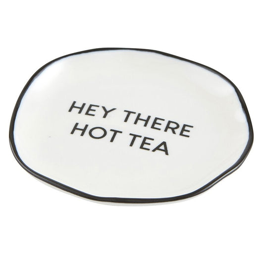 Tea Bag/Infuser Rest - Hey There Hot Tea