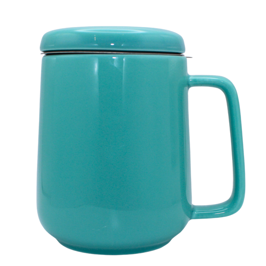 Taza Peak con infusor y tapa
