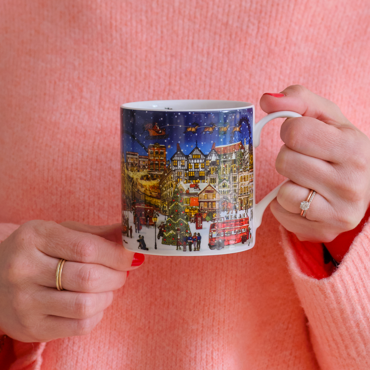 A London Christmas Tale Mug