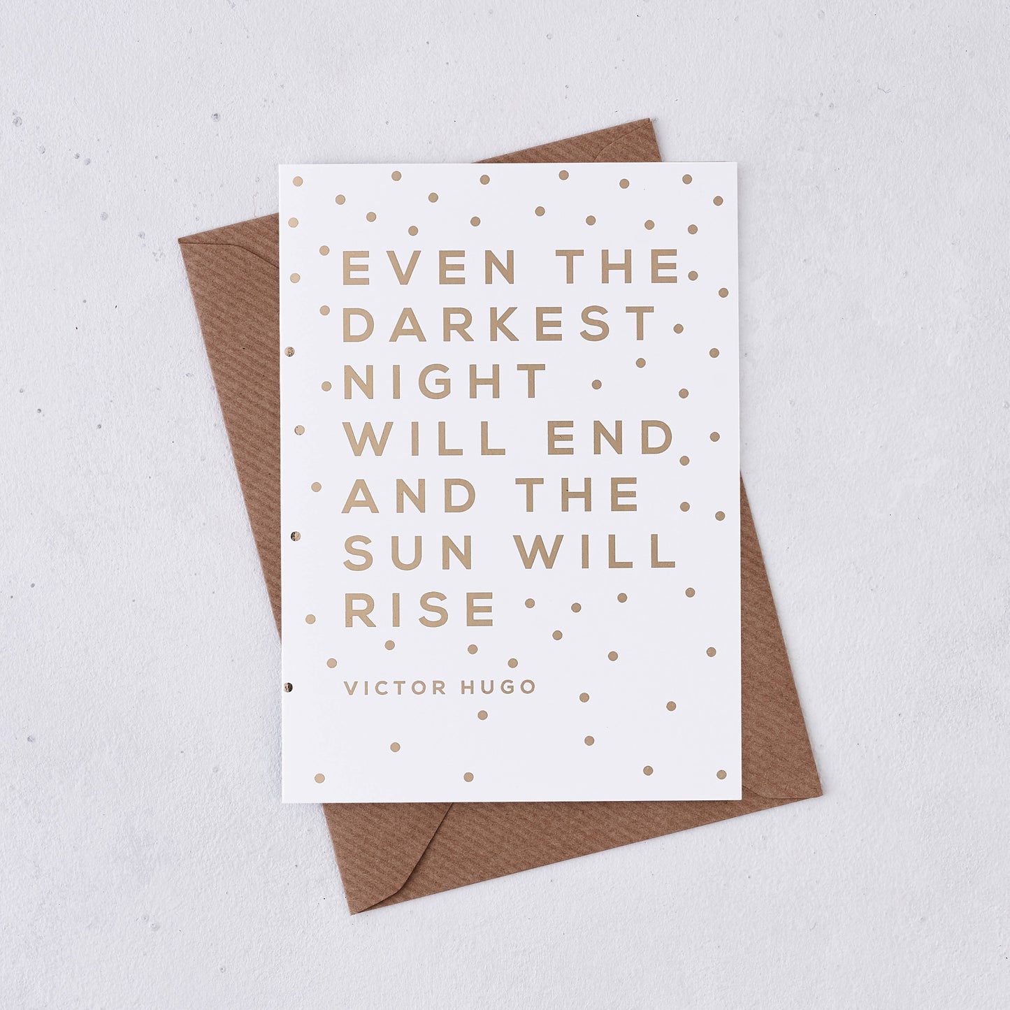 The Darkest Night Greeting Card