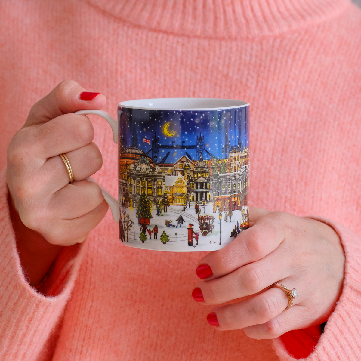 A London Christmas Tale Mug