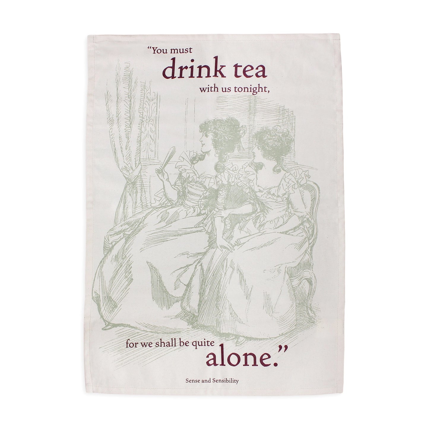 Sense and Sensibility Tea Towel