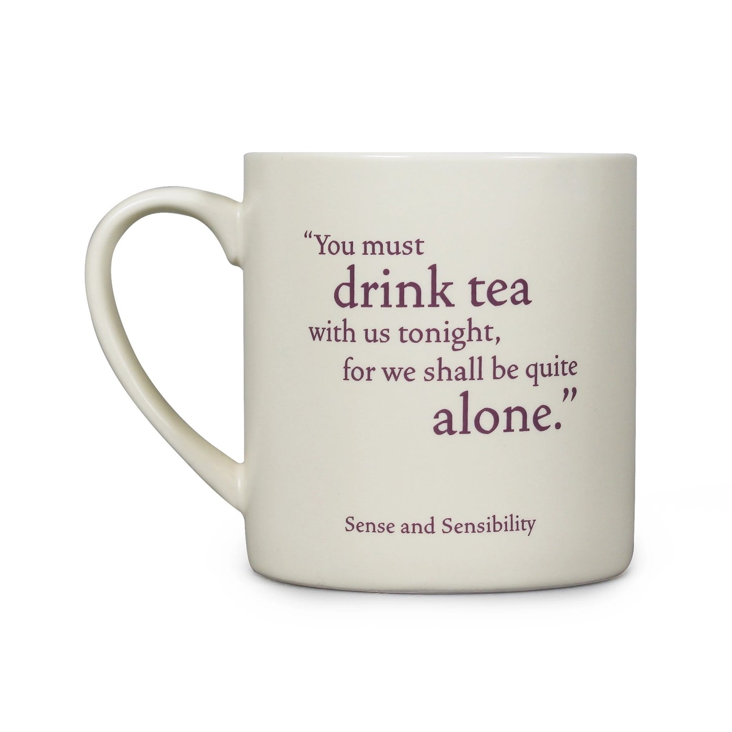 Sense and Sensibility ceramic mug