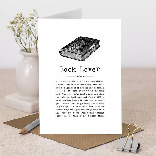 Book Lover Gift Card
