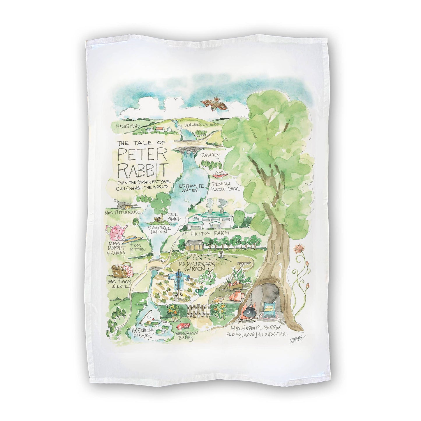 Peter Rabbit Tea Towel