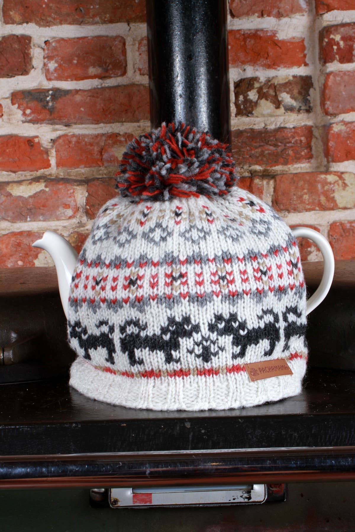 Crafty Cat - Cat Lover Knit Wool Tea Cosy, Tea Pot Cover
