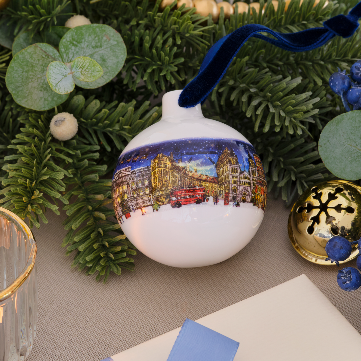 A London Christmas Tale Bauble