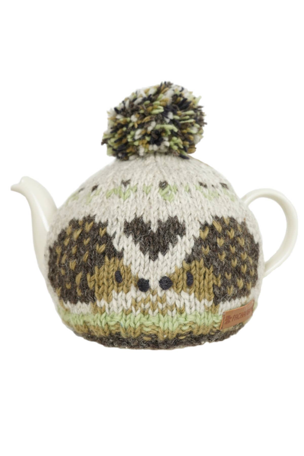 Hedgehog - Natural Hand Knitted Wool Animal Tea Pot Cosy