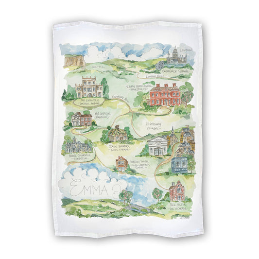 Emma by Jane Austen Tea Towel